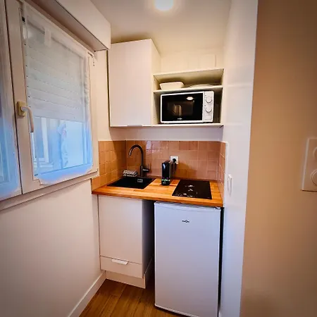 Apartment P10 Cosy & Clim-gare-chambre Nancy